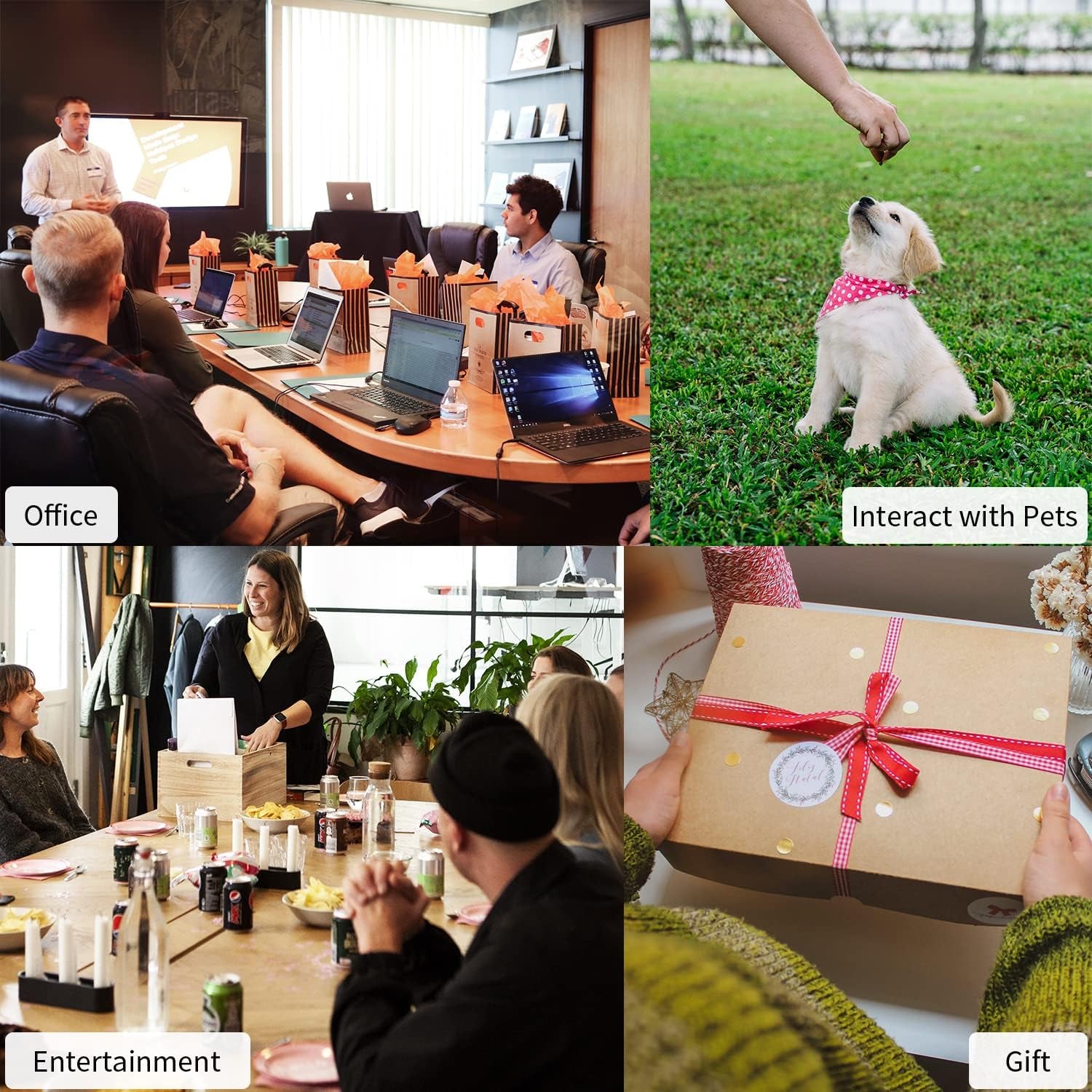 Set KovaPets de 8 Botones Grabables: Sistema de Comunicación Inteligente para Mascotas