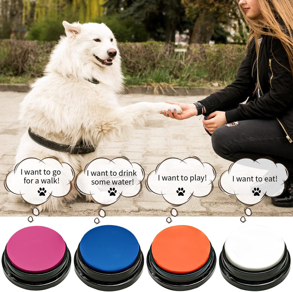 Set KovaPets de 8 Botones Grabables: Sistema de Comunicación Inteligente para Mascotas