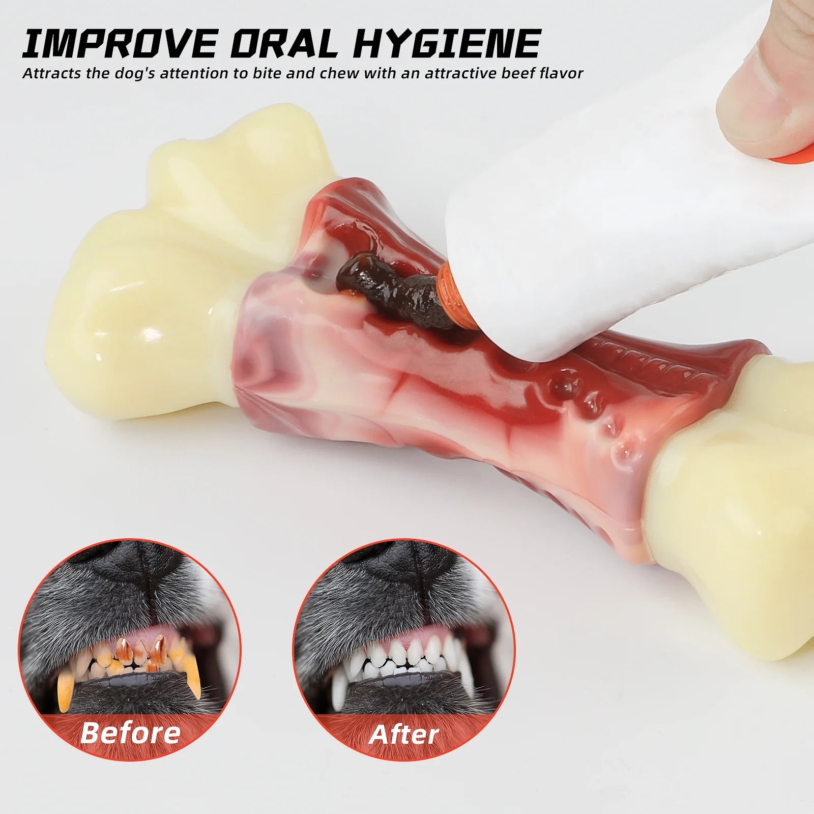 Hueso Masticable KovaPets Titán: El Juguete "Indestructible" para Mordidas Extremas